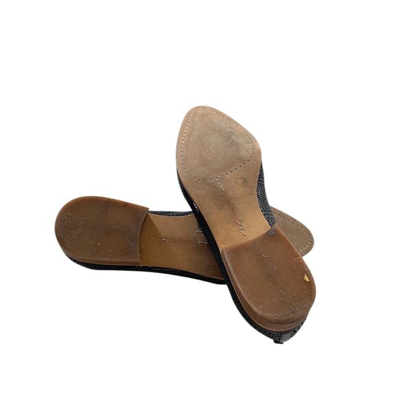 Vince Camuto Leather Loafers Black Size 9 - Picture 9 of 11